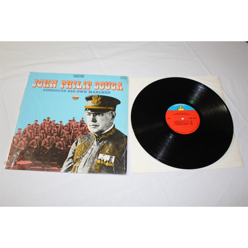John Philip Sousa Conducts His Own Marches SDBR 3260 Vinyl LP - 52-042