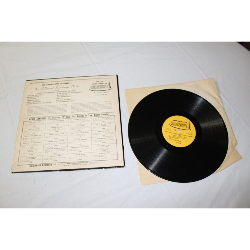 The Hollywood Soundstage Chorus Songs Of The Golden West / Songs Of The Deep Sou