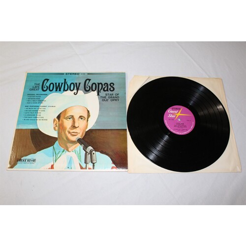 Cowboy Copas The Late Great Cowboy Copas (Star Of The Grand Ole Opry) GS-1460, G