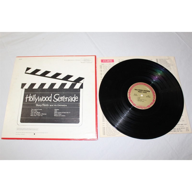 Percy Faith & His Orchestra Hollywood Serenade DS 527 Vinyl LP, Comp