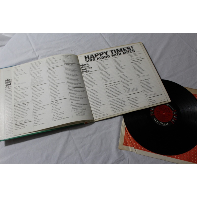 Mitch Miller And The Gang Happy Times!â€’Sing Along With Mitch CS 8368 Vinyl LP,