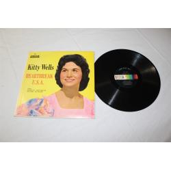 Kitty Wells Heartbreak U.S.A. DL 4141 Vinyl LP