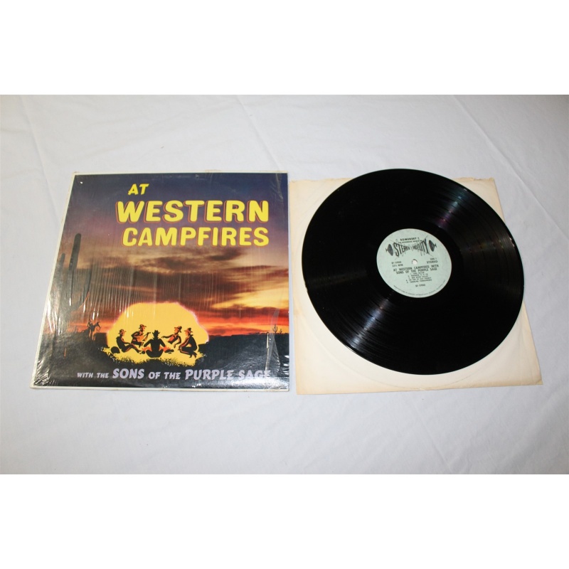 The Sons Of The Purple Sage At Western Campfires SF-11900 Vinyl LP, Album