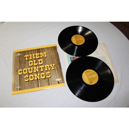 Various Them Old Country Songs PRS 404 Vinyl 2xLP, Comp