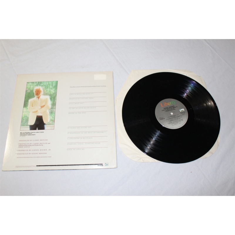 Kenny Rogers Love Is What We Make It R-140257 Vinyl LP, Album, Club - 52-086