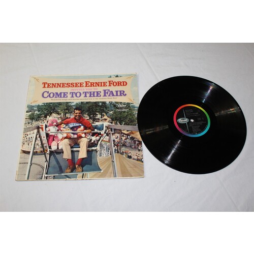 Tennessee Ernie Ford Invites You To The Fair T1473, T-1473 Vinyl LP, Mono