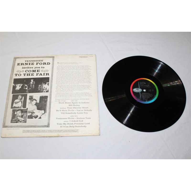 Tennessee Ernie Ford Invites You To The Fair T1473, T-1473 Vinyl LP, Mono