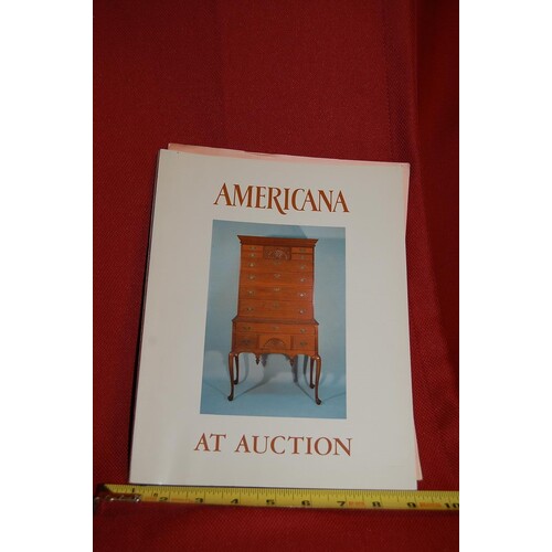 1980 EARLY AMERICANA AUCTION CATALOG ELDRED CO. with Prices Realized