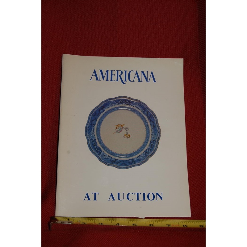 1978 EARLY AMERICANA AUCTION CATALOG ELDRED CO. with Prices Realized