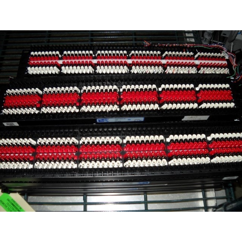 Lot of 41 ADC Telecommunication Patch Panels 1-965-MKTV-BK