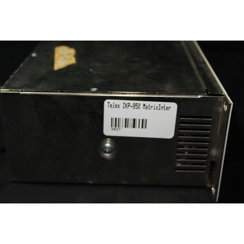 Telex IKP-950 Matrix Intercom System Control Panel #3927