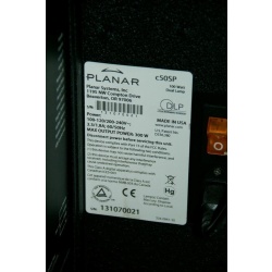 Planar Clarity C50SP Projection Cube