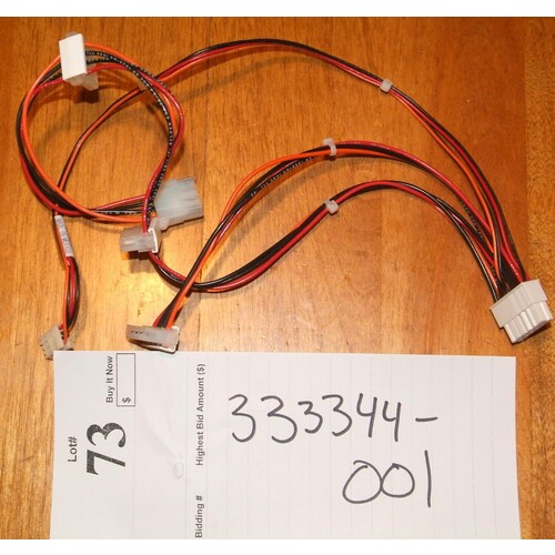 333344-001  HP / COMPAQ COMPUTER SERVER CABLES