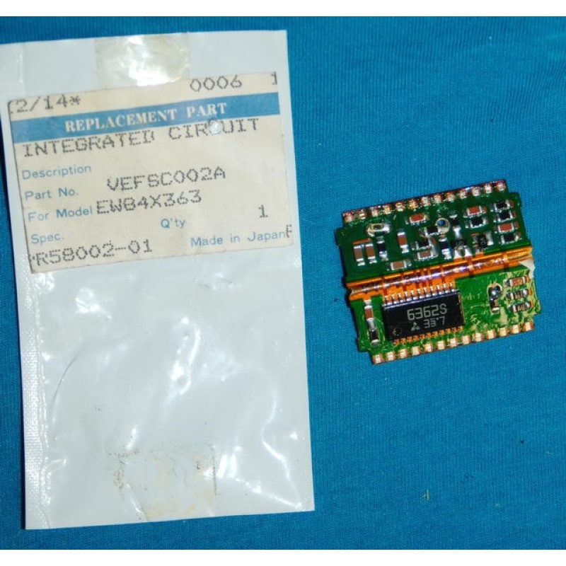 VEFSC002A ~ 6362S ~ EWB84X363 ~ INTEGRATED CIRCUIT IC