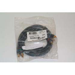 STELLAR LABS 6 Ft COMPONENT Video CABLE - SLV SERIES ROHS 24-9432