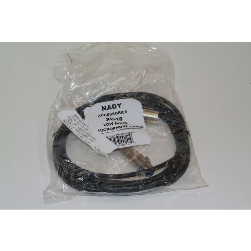 NADY XC-10 10 XLR Microphone Cable
