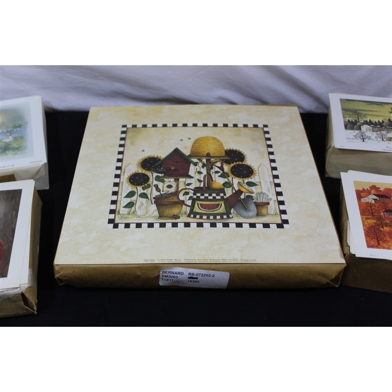 Lot of 2000 ART Prints Various Sizes Lot #58283