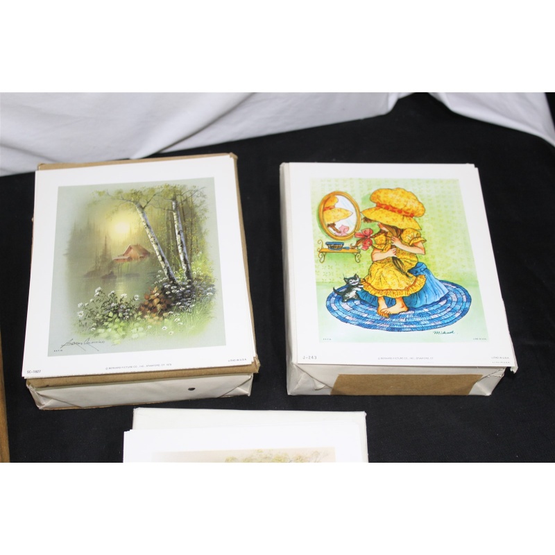 Lot of 2000 ART Prints Various Sizes Lot #58287