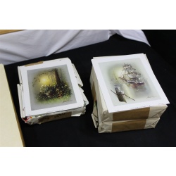 Lot of 2000 ART Prints Various Sizes Lot #58288