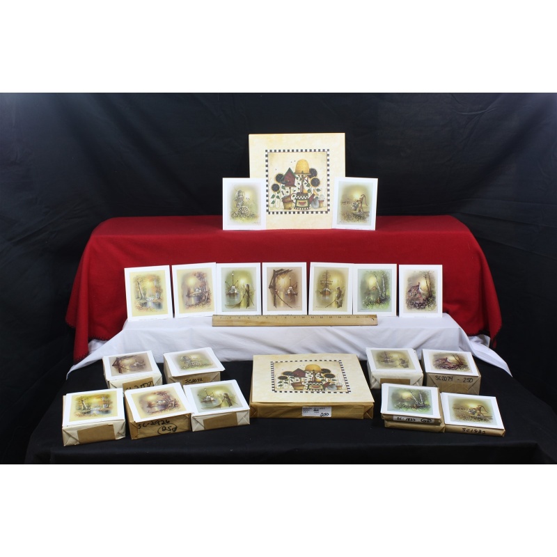 Lot of 2000 ART Prints Various Sizes Lot #58294