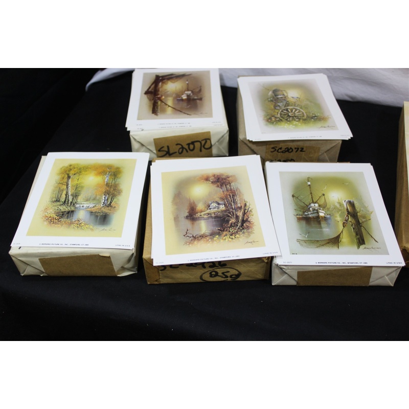 Lot of 2000 ART Prints Various Sizes Lot #58294