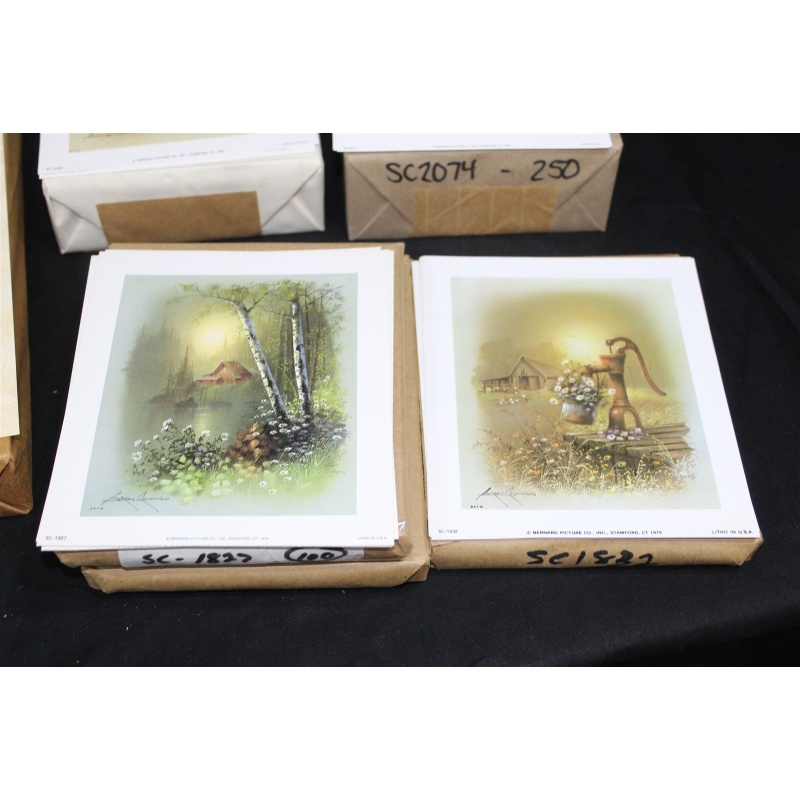 Lot of 2000 ART Prints Various Sizes Lot #58294