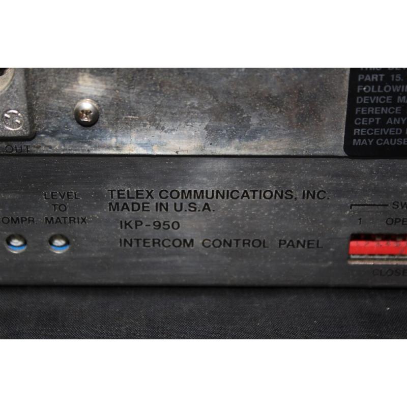 Telex IKP-950 Matrix Intercom System Control Panel #58707