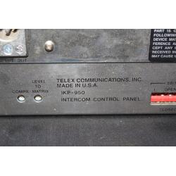 Telex IKP-950 Matrix Intercom System Control Panel #58710