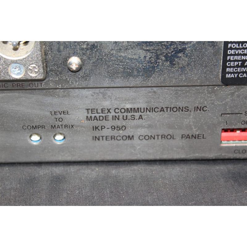 Telex IKP-950 Matrix Intercom System Control Panel #58712
