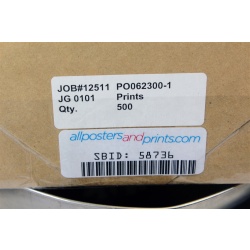 8" x 10" ART Prints Inventory Bulk Lot # 58736