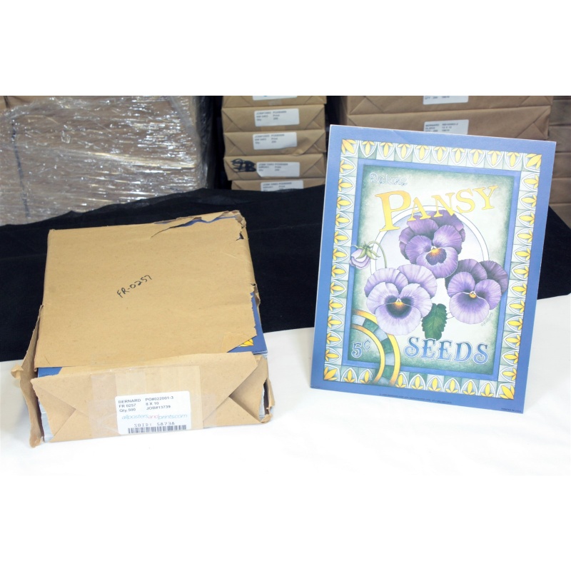 8" x 10" ART Prints Inventory Bulk Lot # 58738