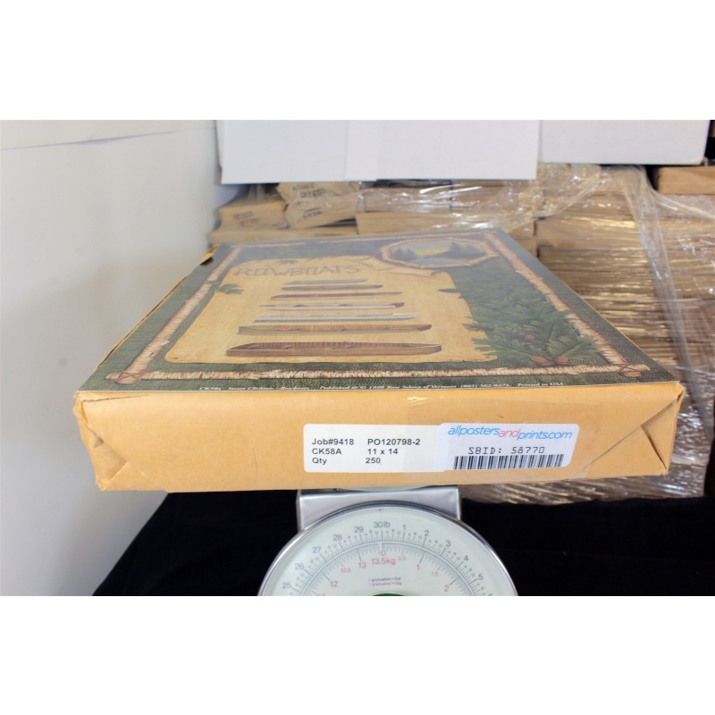 Sample -11"X 14" ART Prints Inventory Bulk Lot # 58770