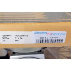 Sample -11"X 14" ART Prints Inventory Bulk Lot # 58770