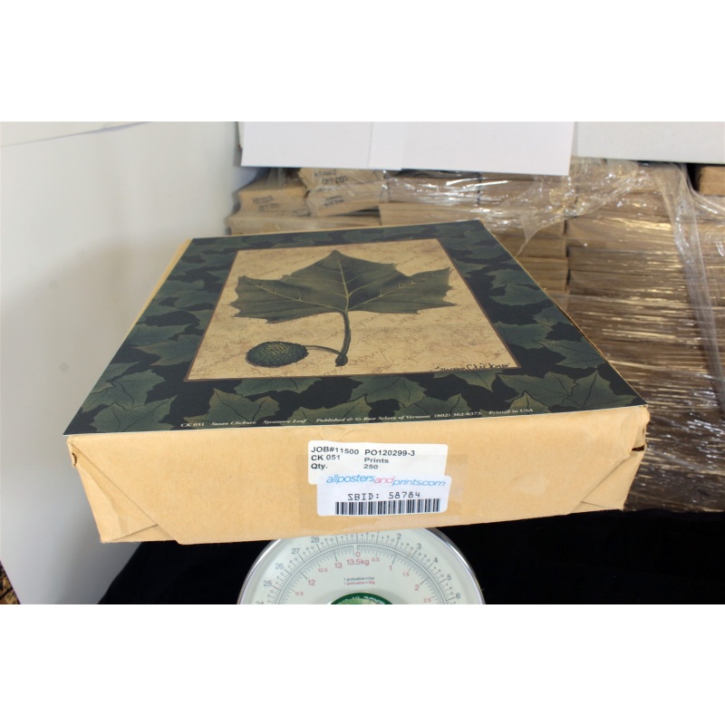 11"x14" ART Prints Inventory Bulk Lot # 58784