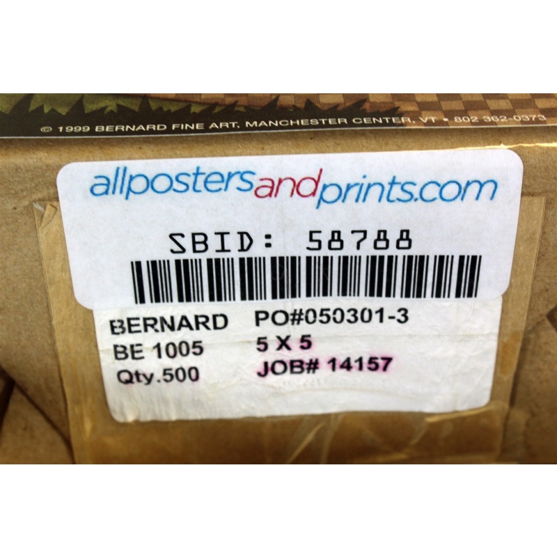 5"x5" ART Prints Inventory Bulk Lot # 58788