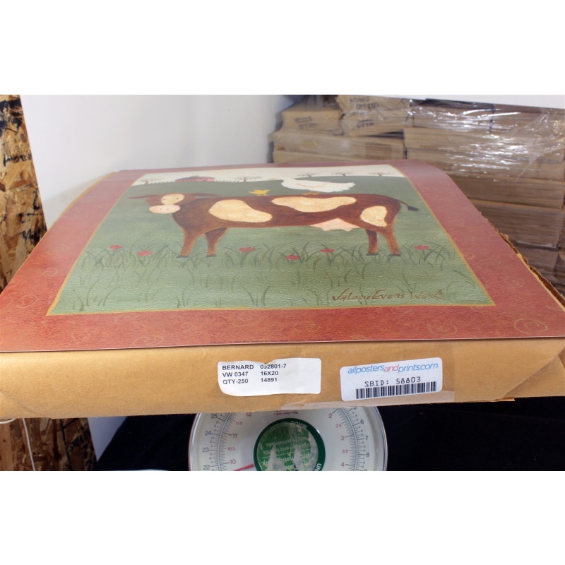 Sample -16"x20" ART Prints Inventory Bulk Lot # 58803