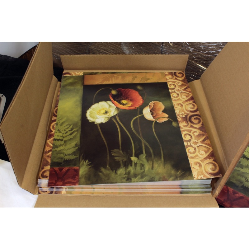 12"x12" ART Prints Inventory Bulk Lot # 58810
