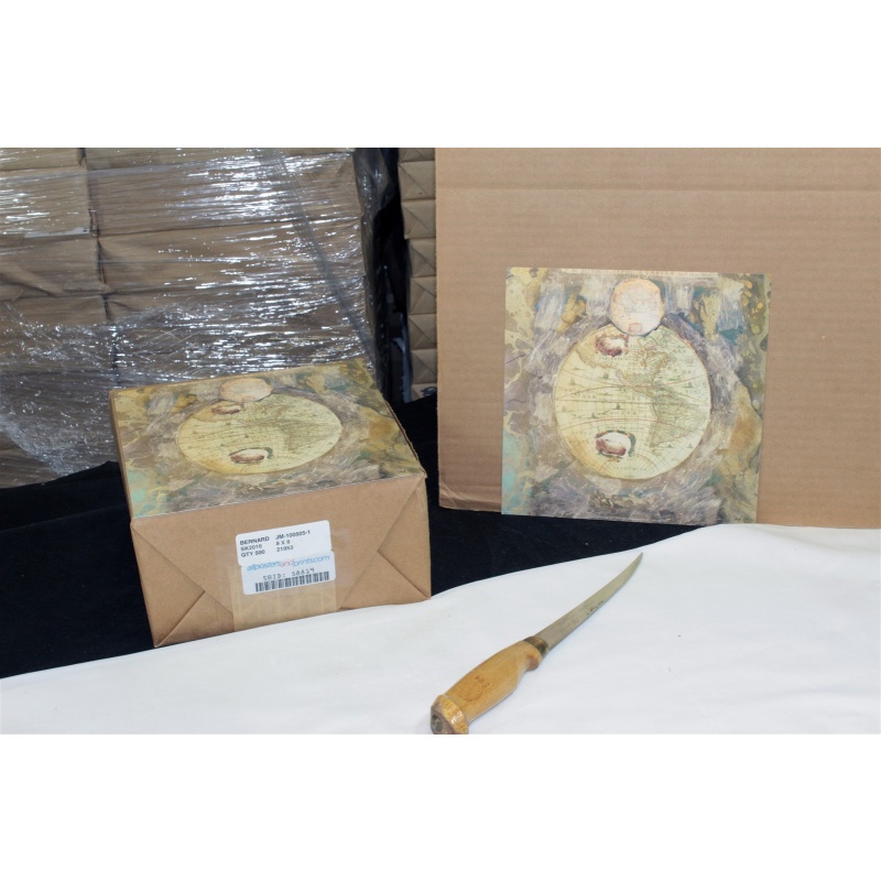 8" x 8" ART Prints Inventory Bulk Lot # 58819