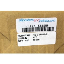 8" x 8" ART Prints Inventory Bulk Lot # 58820