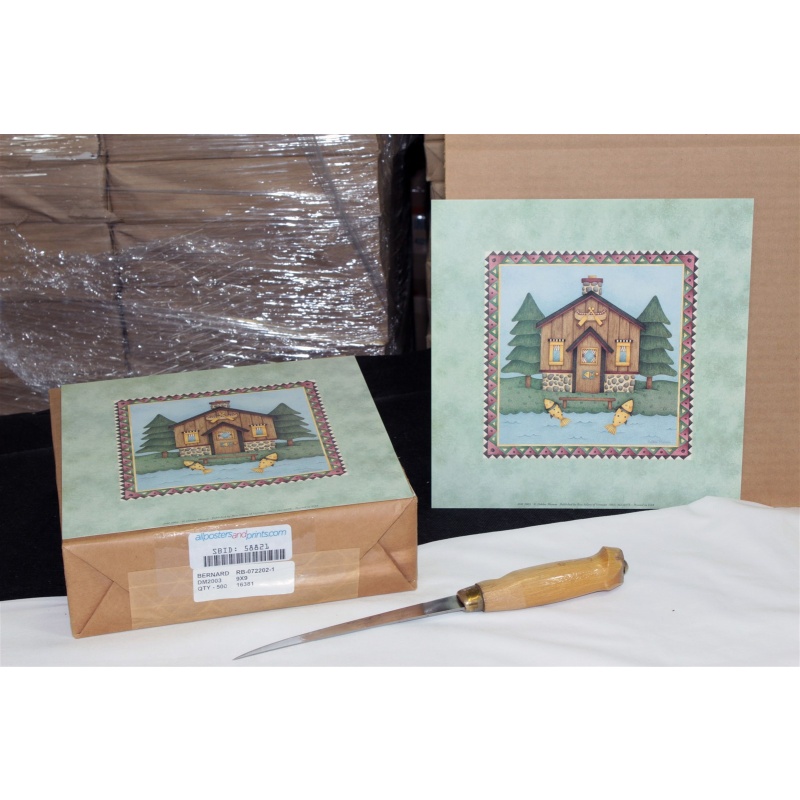 Sample -9" x 9" ART Prints Inventory Bulk Lot # 58821