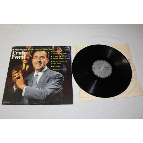 Tennessee Ernie Ford Bless Your Pea Pickin Heart! PC-3047 Vinyl LP, Comp, Mono