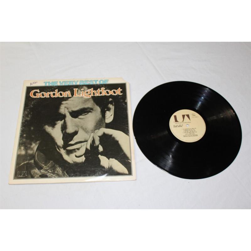 Gordon Lightfoot The Very Best Of Gordon Lightfoot UA-LA381-E Vinyl LP, Comp, RE