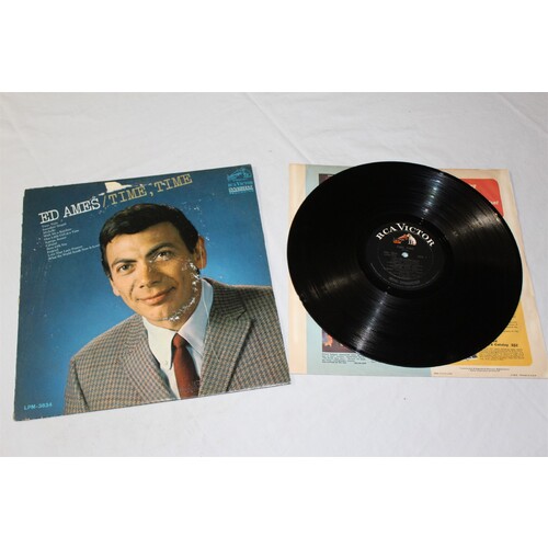 Ed Ames Time, Time LPM-3834 Vinyl LP, Mono