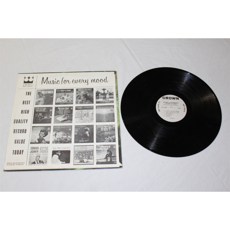 The Hollywood Studio Orchestra Rogers and Hammersteins Favorites cst 463 Vinyl