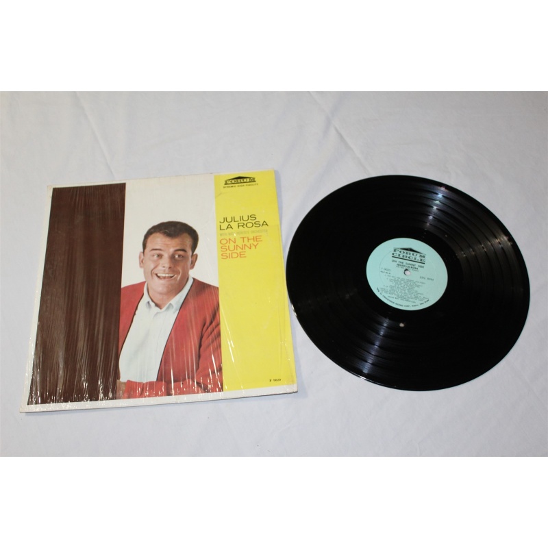 Julius La Rosa With Nick Peritos Orchestra On The Sunny Side SF-9020 Vinyl LP,