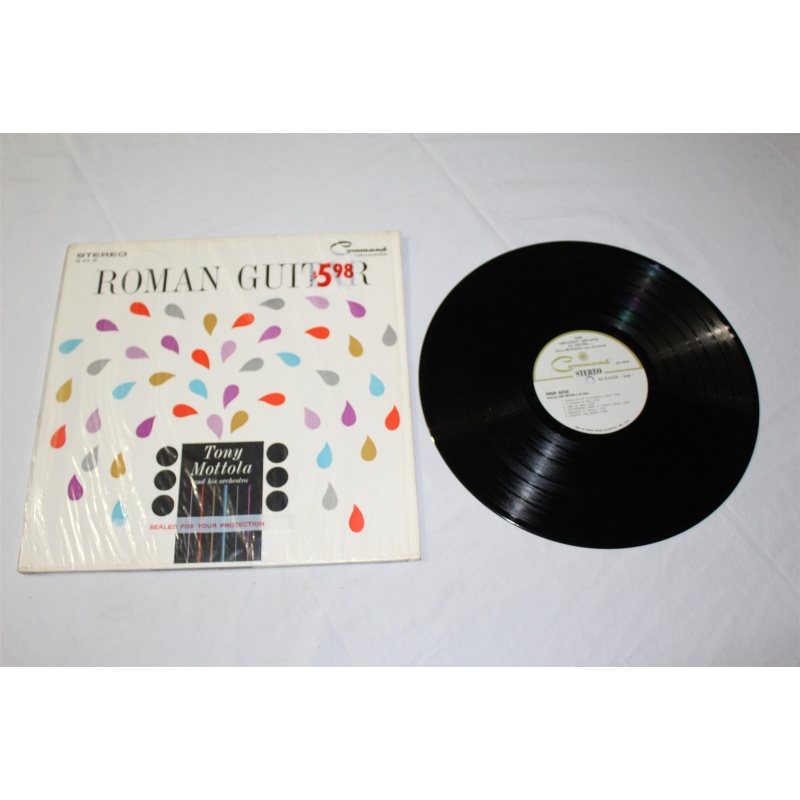 Tony Mottola And His Orchestra Roman Guitar RS 816 SD, RS 816-S.D. Vinyl LP, Alb