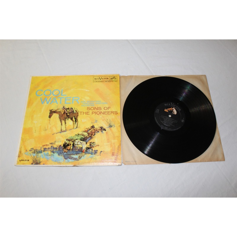 The Sons Of The Pioneers Cool Water LPM-2118 Vinyl LP, Album, Mono, RP