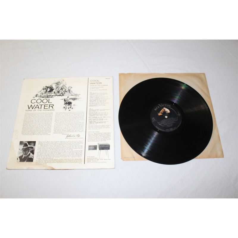The Sons Of The Pioneers Cool Water LPM-2118 Vinyl LP, Album, Mono, RP
