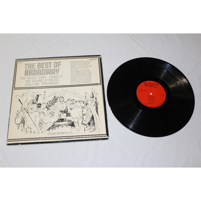 Various The Best Of Broadway CG-110 Vinyl LP, Comp