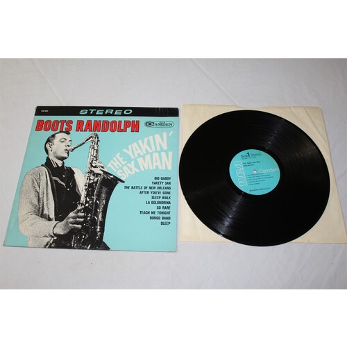 Boots Randolph The Yakin Sax Man CAS-825 Vinyl LP, Album